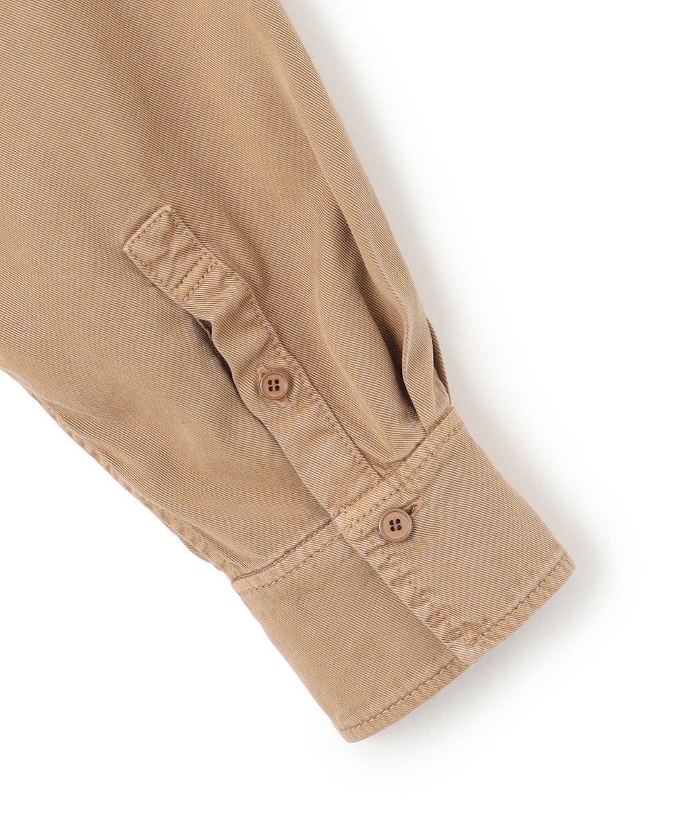 23区 L 【SLOW/一部店舗限定】ガーメントツイル 2WAY シャツ 