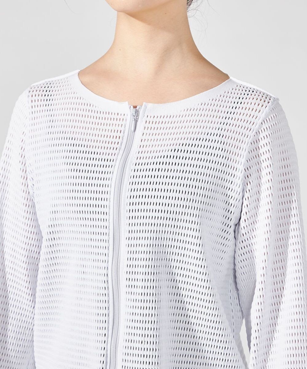 Chacott メッシュニットジャケット 