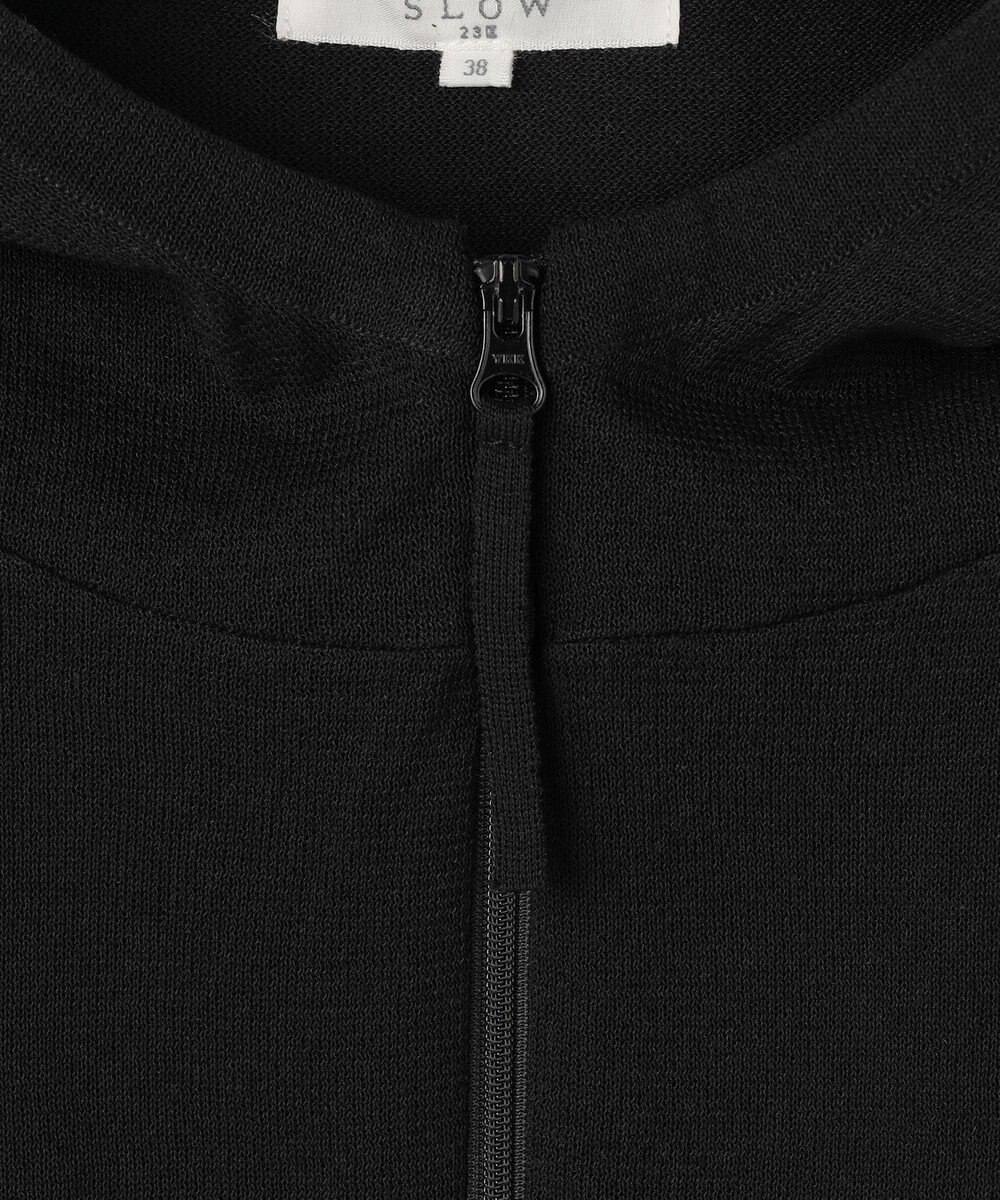23区 【SLOW/一部店舗限定】シアーニット パーカー 
