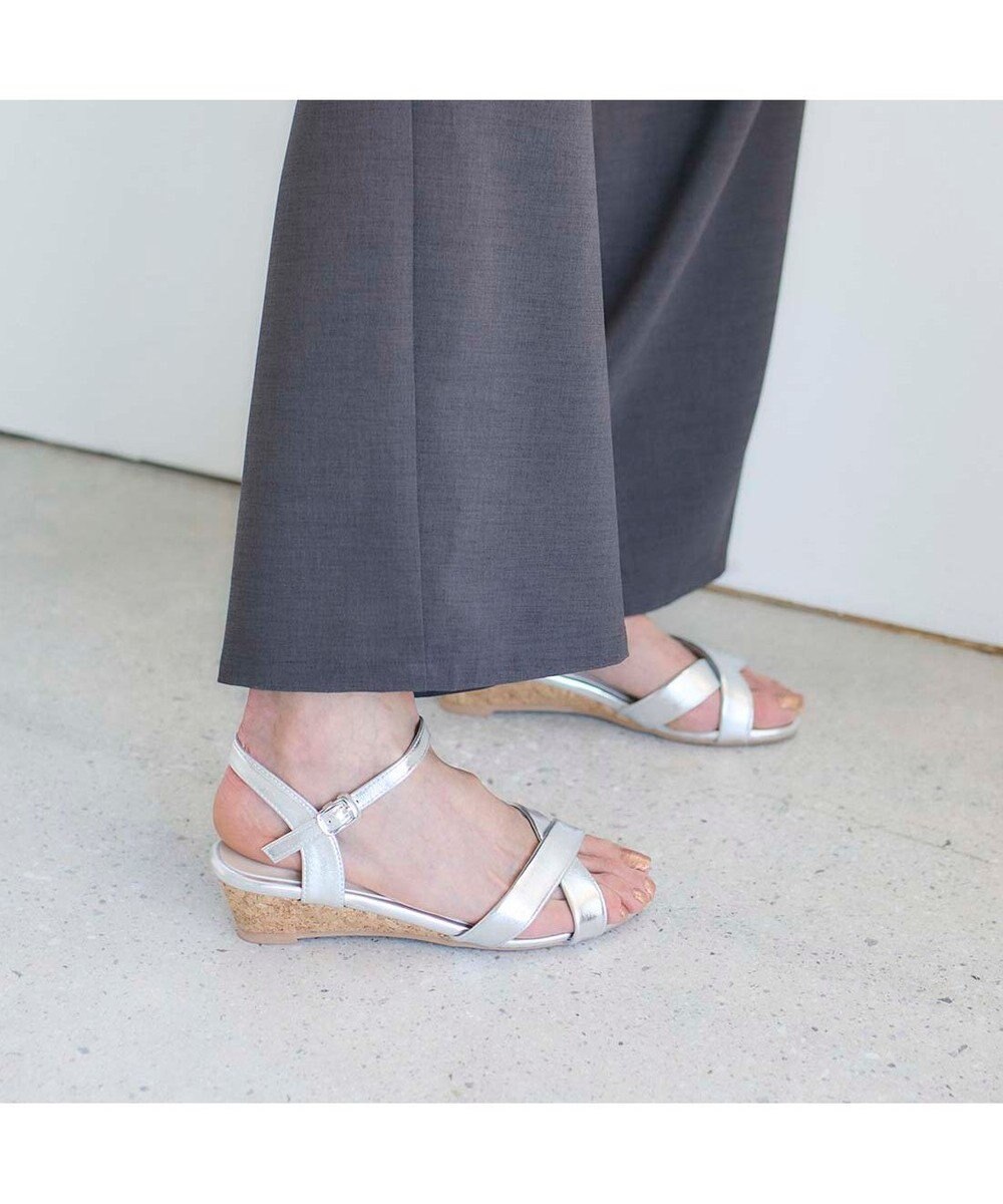 MODE ET JACOMO <noyau>ヒールクロスベルトサンダル 