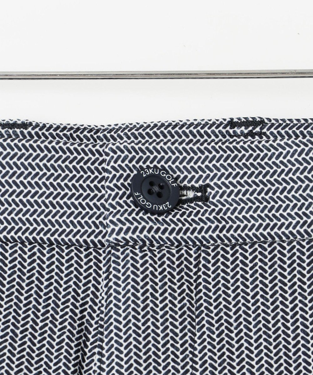 23区GOLF 【MEN】【撥水/ストレッチ】ミニヘリンボンパンツ 