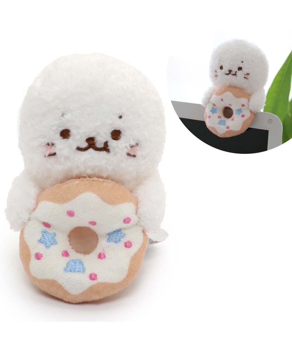Mother garden しろたん ぴょこんと マスコット 《ドーナツ》 単品 