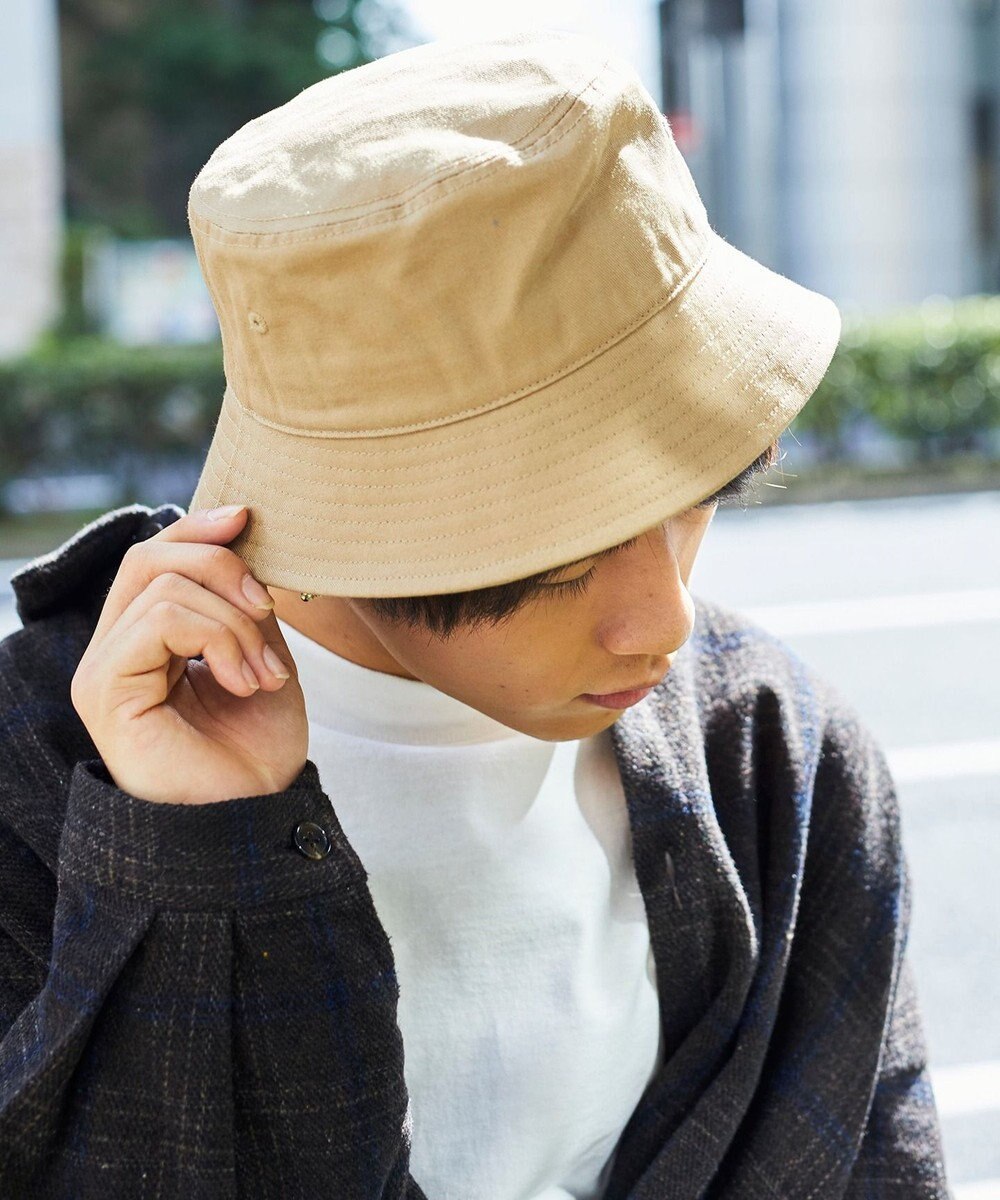 WEGO 【ユニセックス着用ITEM】プレーンバケットハット 