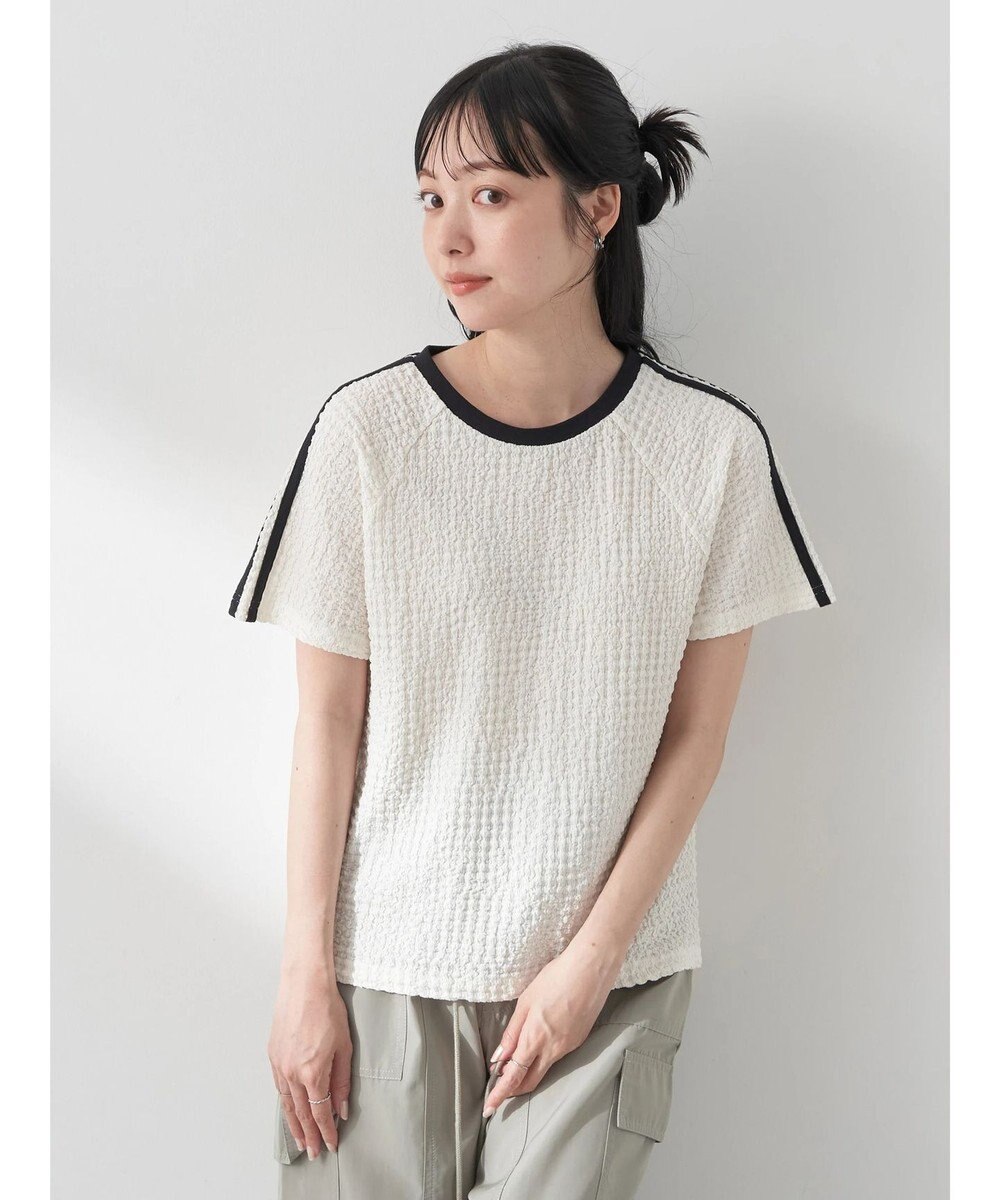 earth music&ecology ラインジャガードプルオーバー 