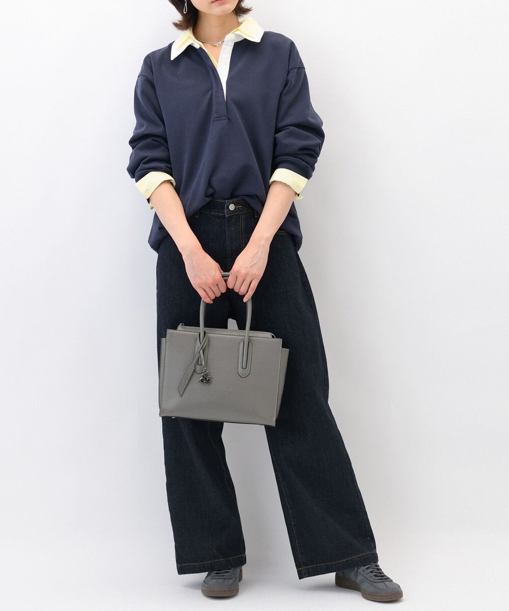 ACE BAGS & LUGGAGE W&.Day/Night スムーク ハンドバッグ B5サイズ 19191 ダブルアンドデイナイト 