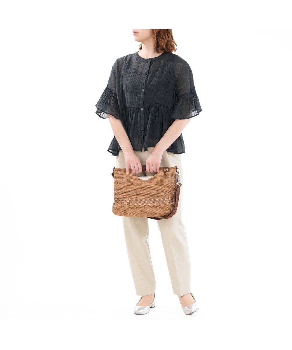 IBIZA ラフィア　2WAYバッグ 
