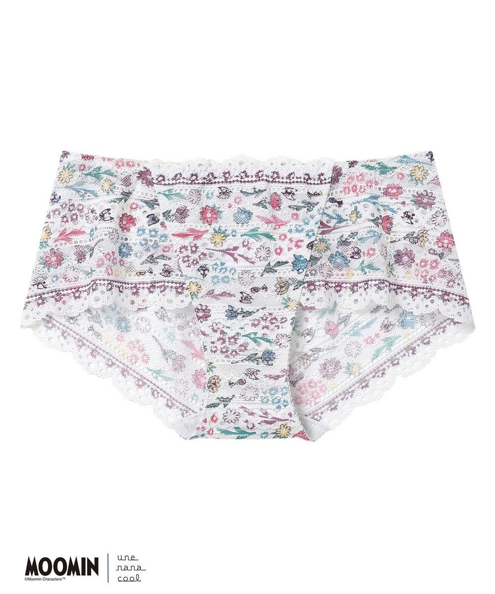 une nana cool 【MOOMIN× une nana cool 】 364 レース　総レースショーツ 