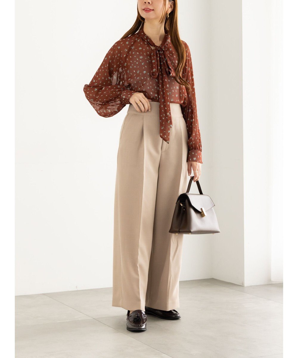 Te chichi バックレースアップロングパンツ《2025Autumn catalog vol.2 item》 