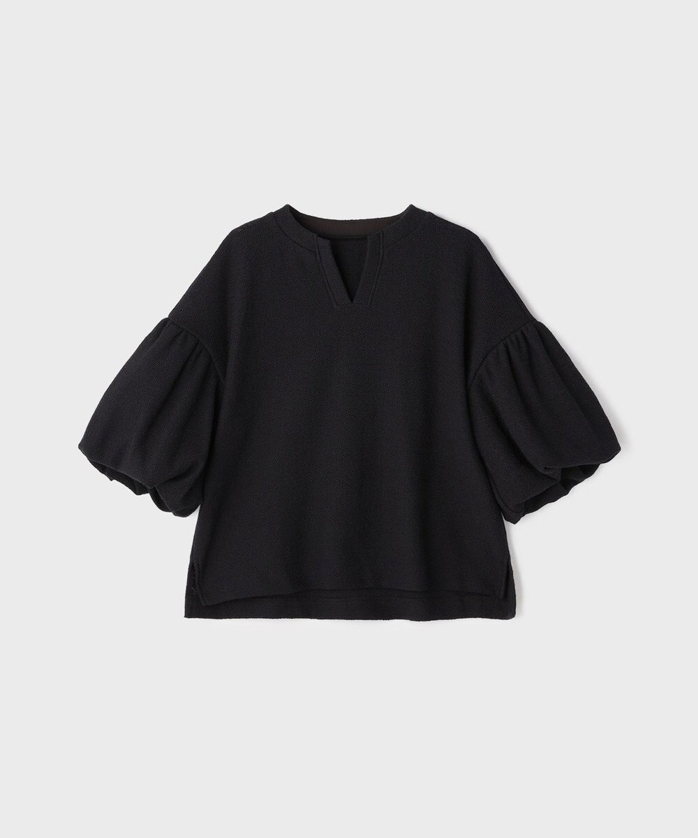 GRACE CONTINENTAL バルーンスリーブカットトップ 