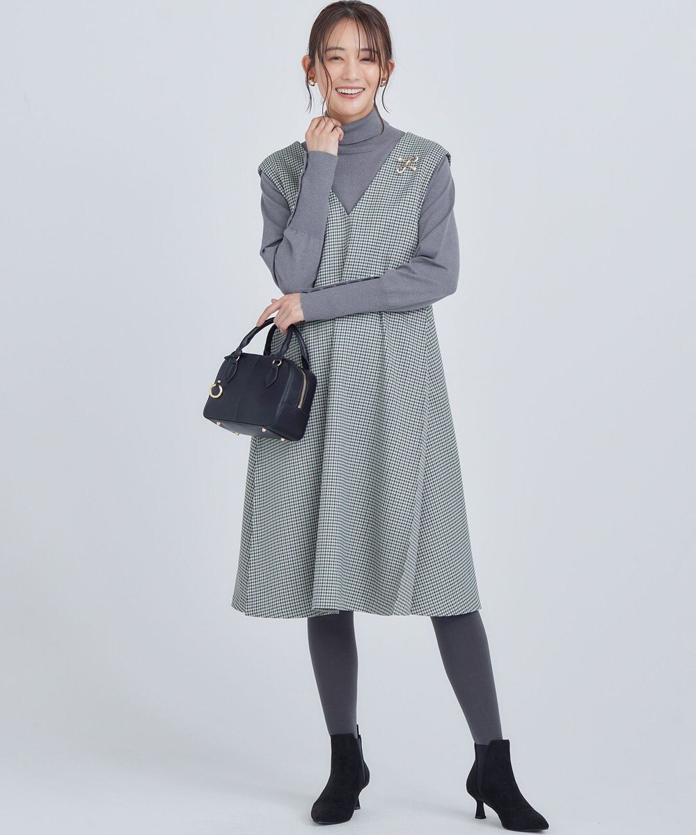 組曲 【WEB限定色あり】ELENA タートルネック ニット 