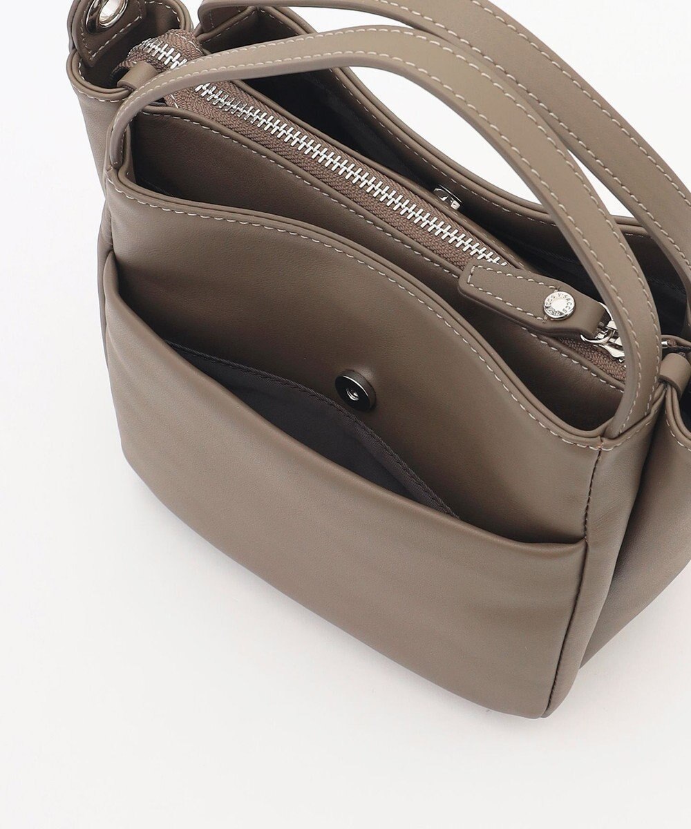 Y'SACCS カウレザー すっきり2wayミニトート 