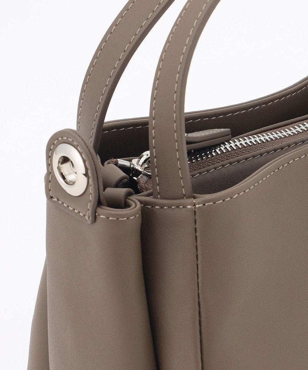 Y'SACCS カウレザー すっきり2wayミニトート 