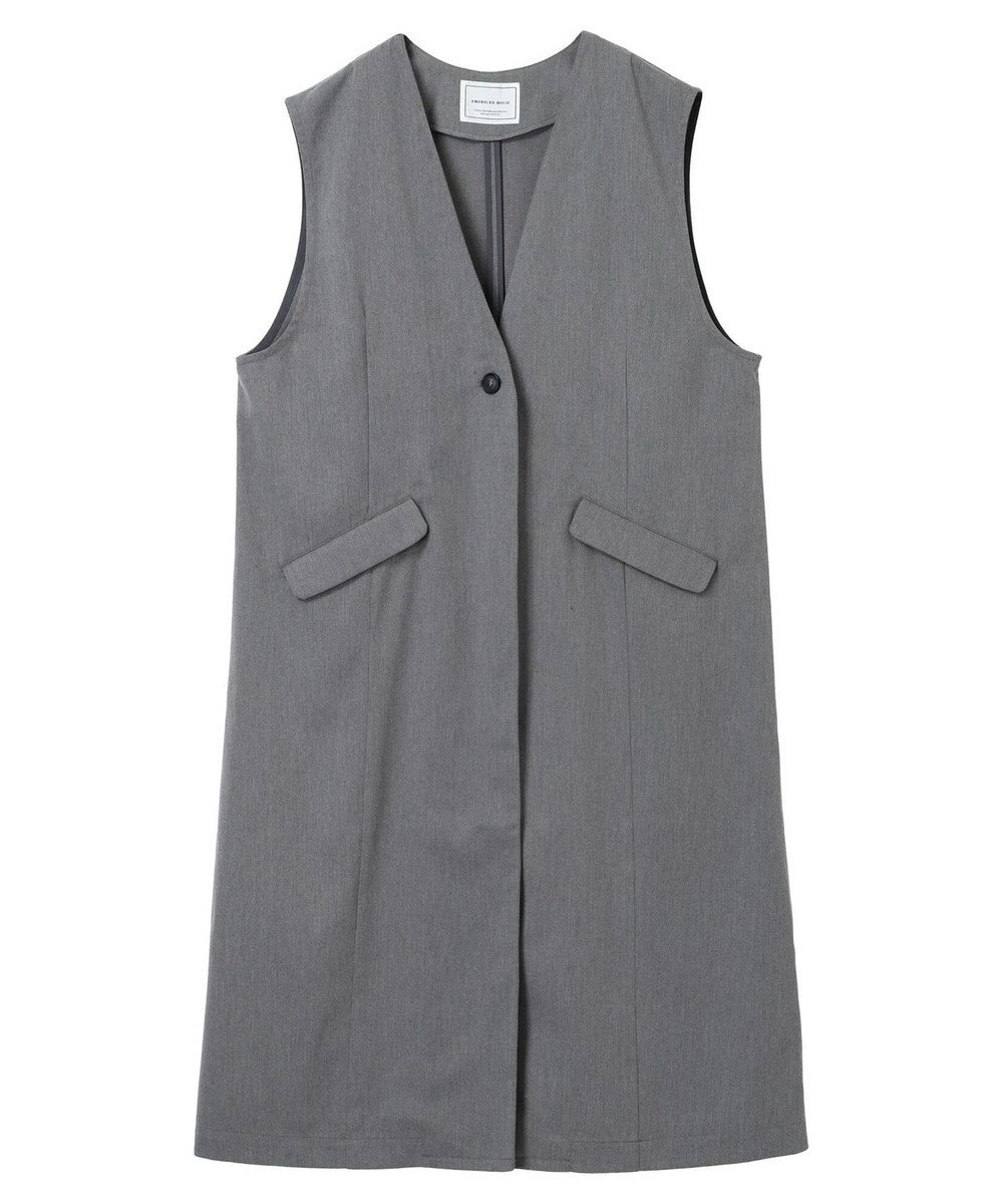 AMERICAN HOLIC ロングＶネックジレ 