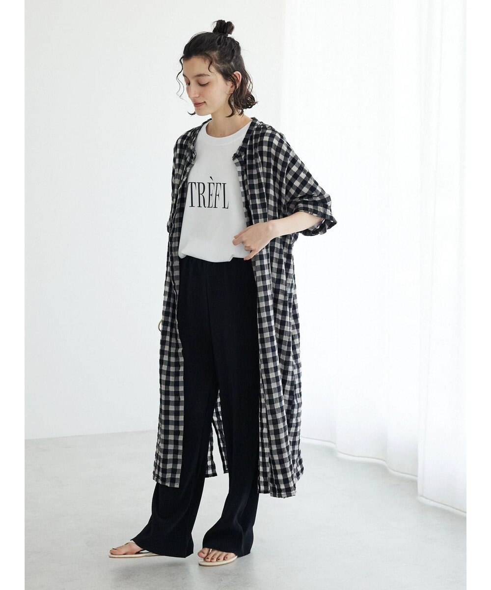 CRAFT STANDARD BOUTIQUE カットプリーツパンツ 