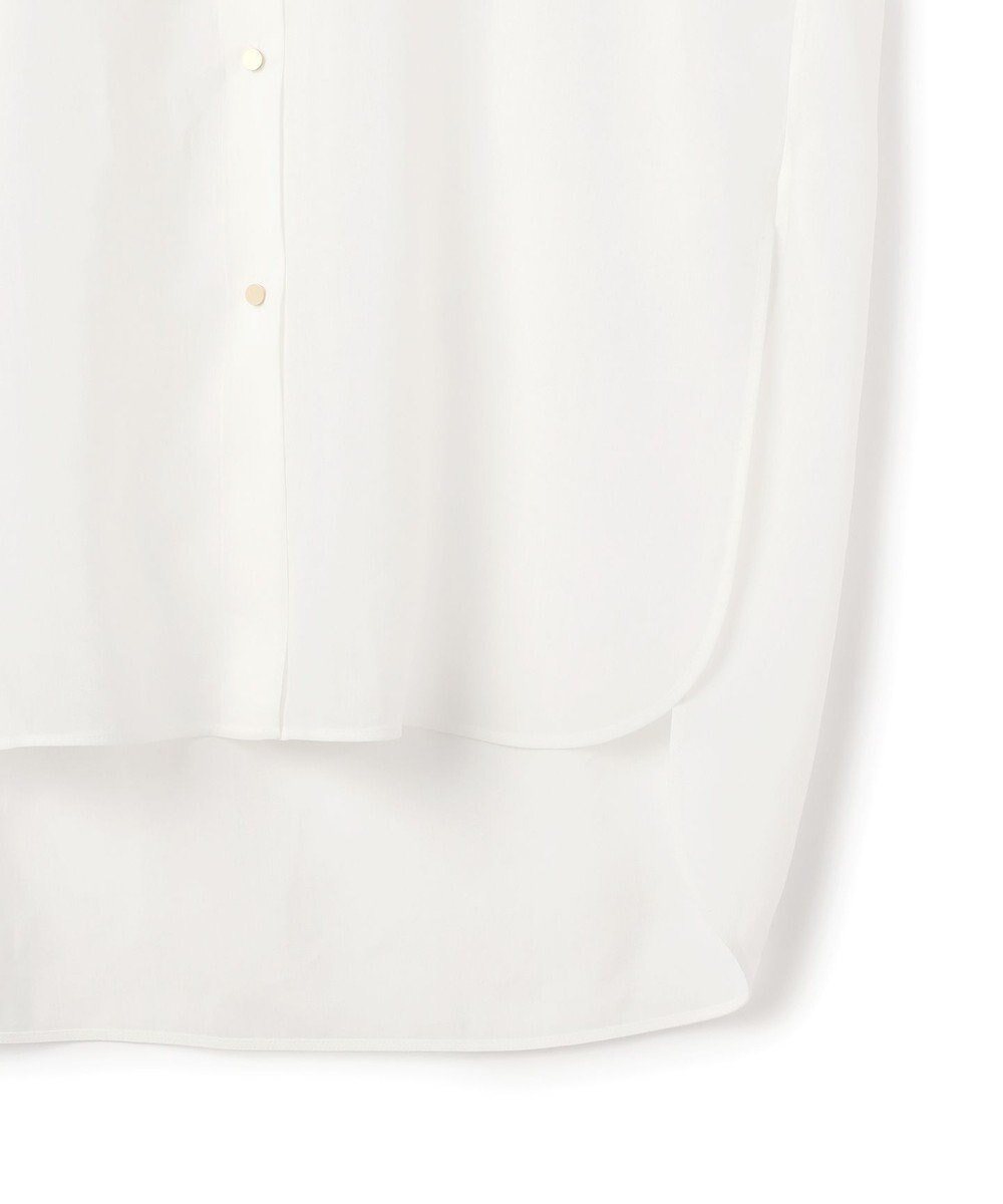 BEIGE， PAULINE / リネンヴィスコースオーバーサイズロングシャツ 