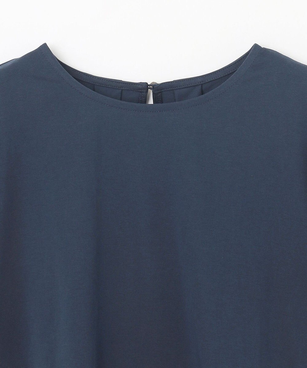 ANY L 【吸水速乾/UVケア】ミニサッカーコンビ袖ボリュームカットソー 