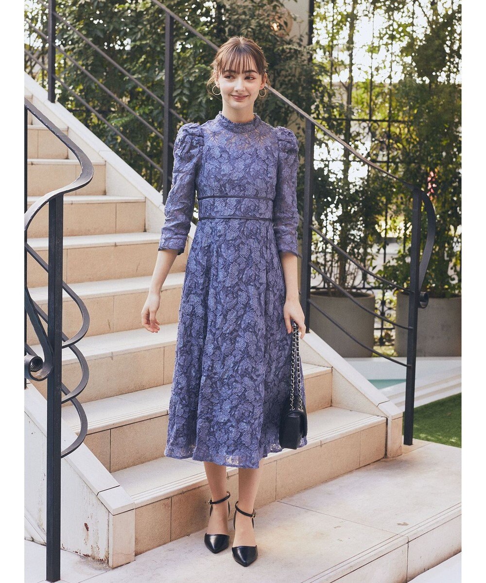 earth music&ecology 総レースワンピース 