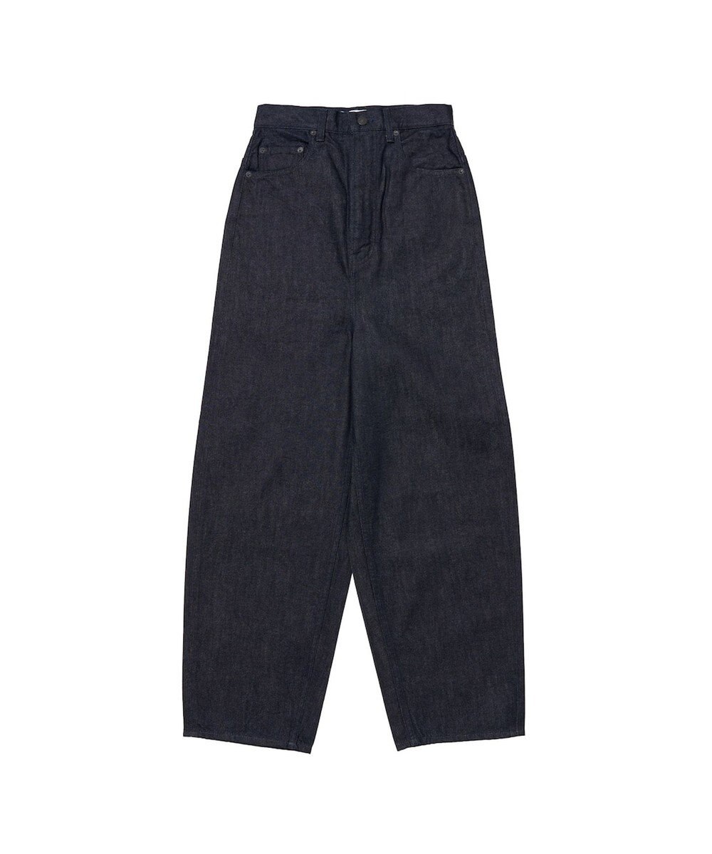 woadblue サルエル ブレットデニムパンツ リジッドブルー 