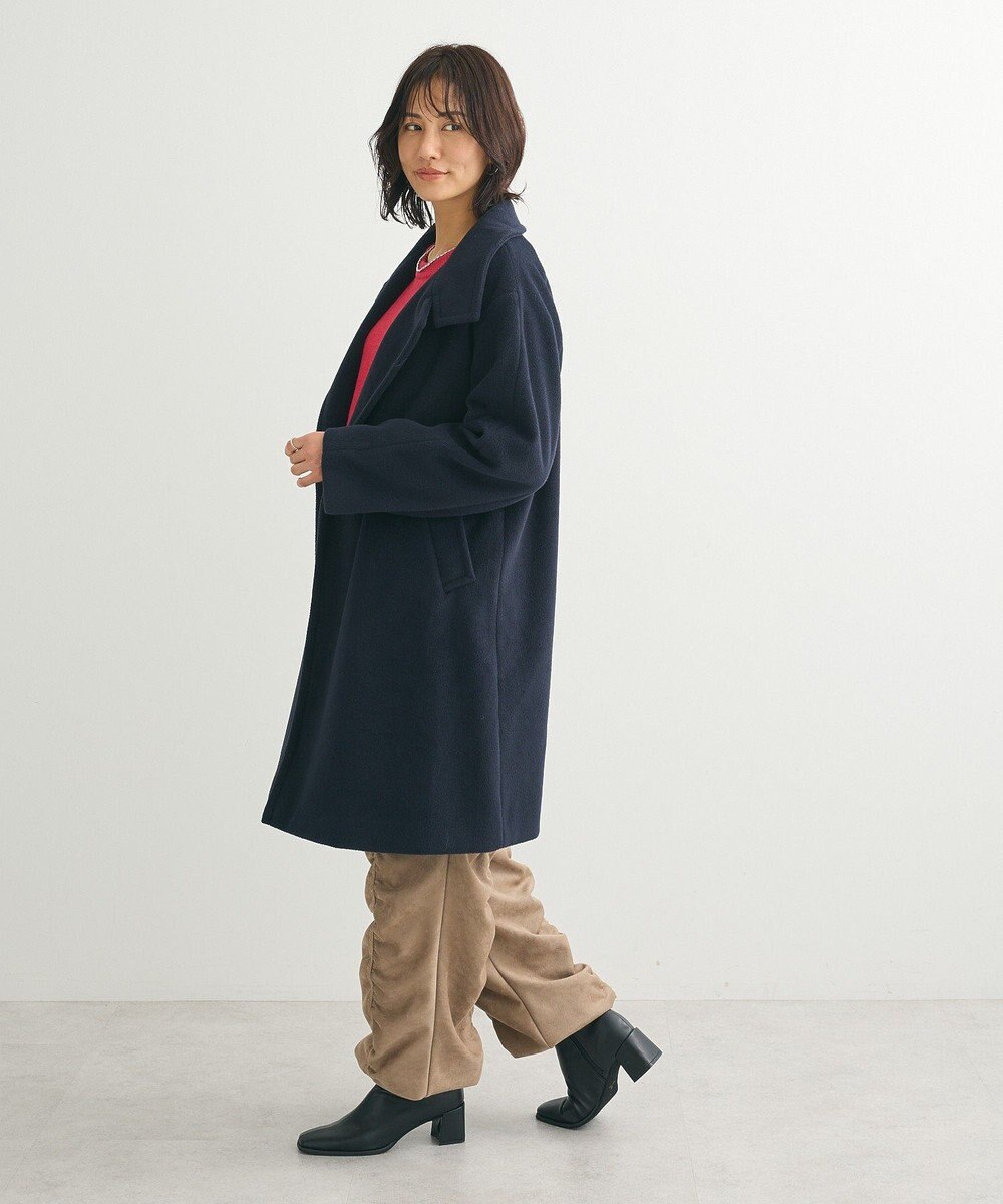 Green Parks スタンドロングコート 