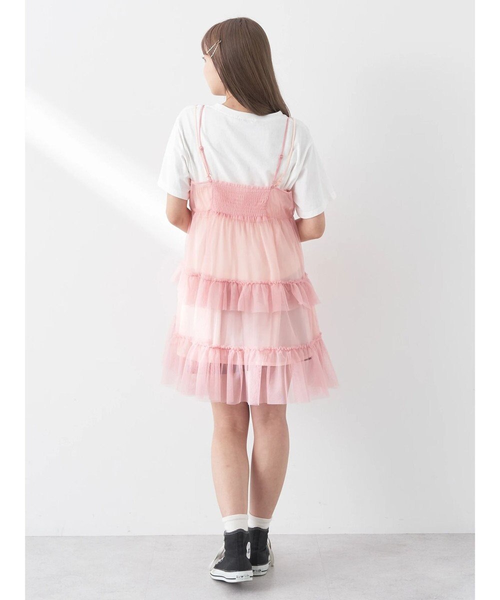 earth music&ecology チュールミニキャミワンピース 