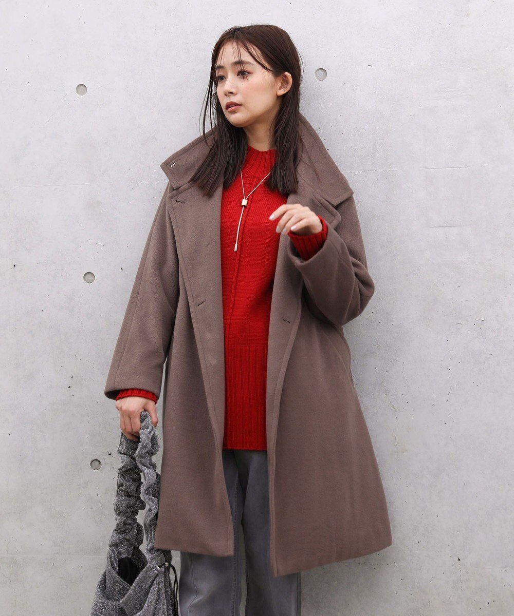 Green Parks スタンドロングコート 