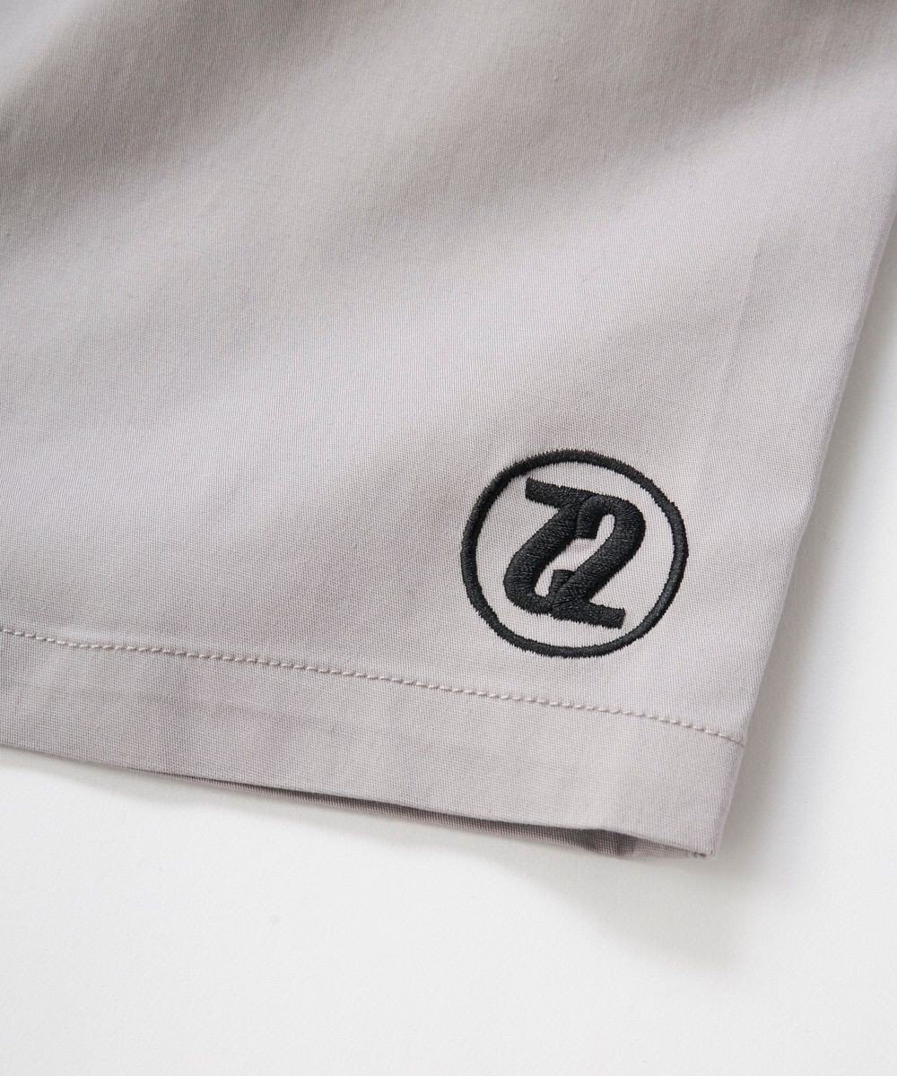 OP／FILA 【SEVEN2】バックブリント ロゴデザインハーフパンツ 