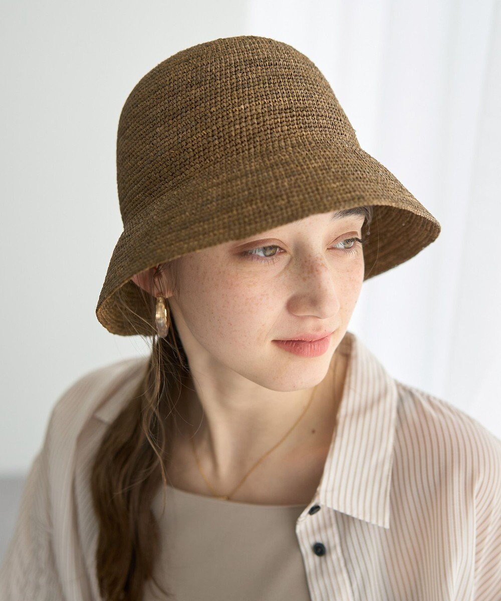 YECCA VECCA 【CONTROL FREAK】ラフィアバケットハット 