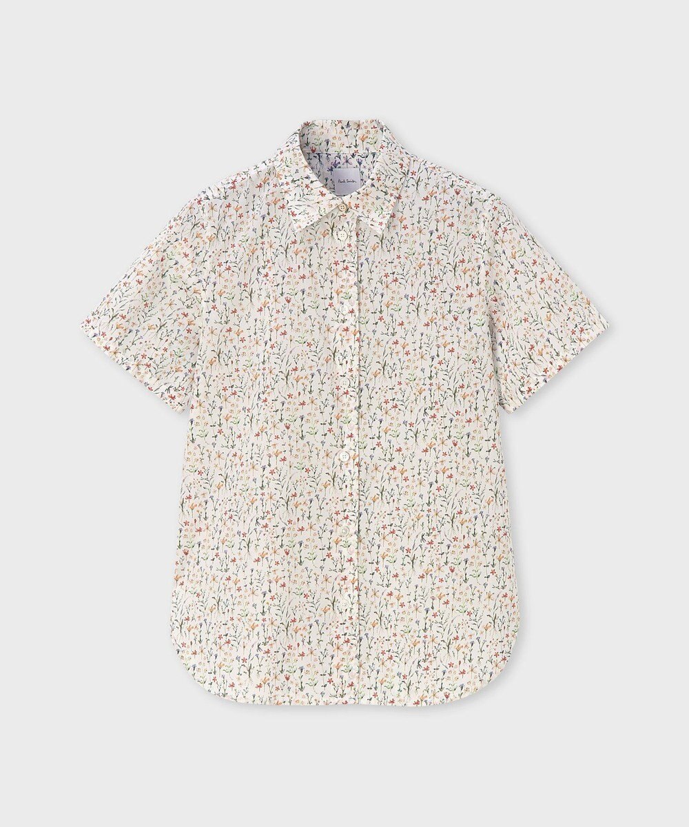 Paul Smith Water Colour Floral 半袖シャツ 