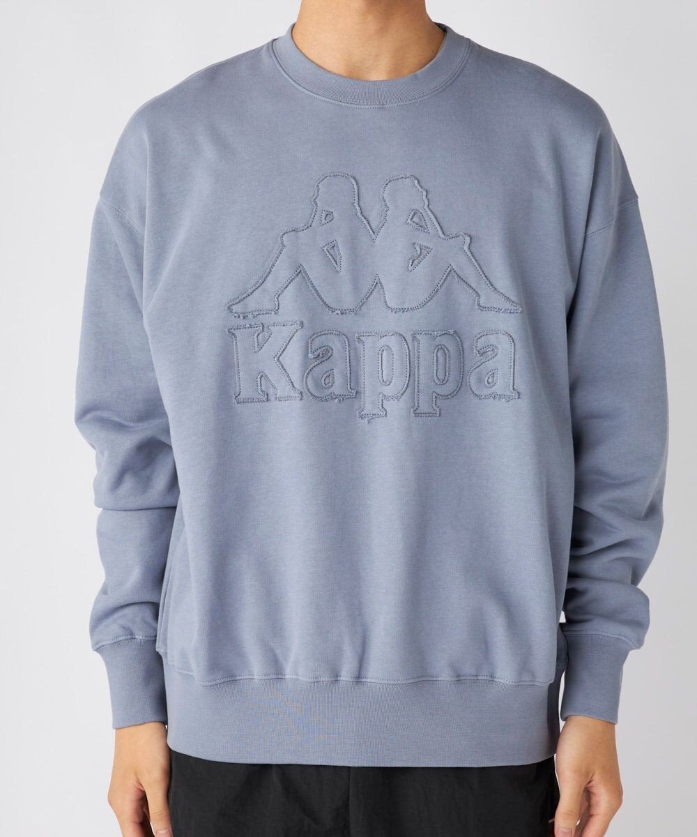 OP／FILA 【Kappa】オーバーサイズ ヘビーウェイトクルースウェット 