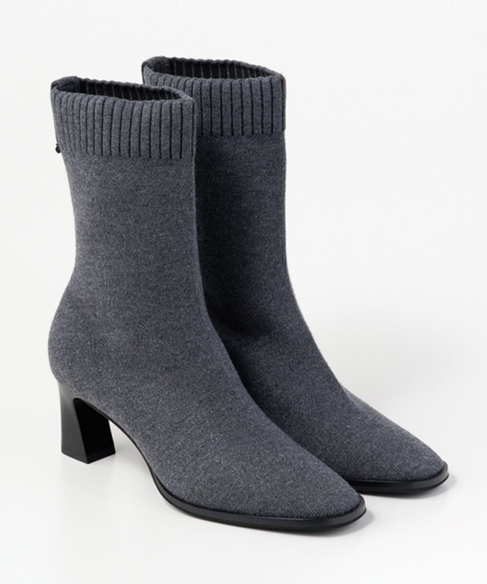 steppi 【洗える】ウール混 ストレッチブーツ 