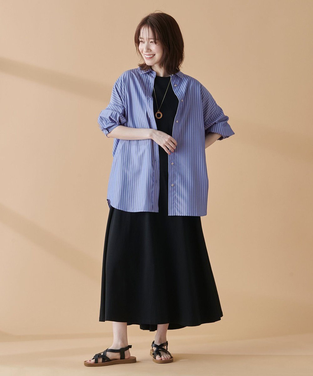 ANY 【UVケア・吸水速乾・接触冷感】ラク映えドライシャツ 