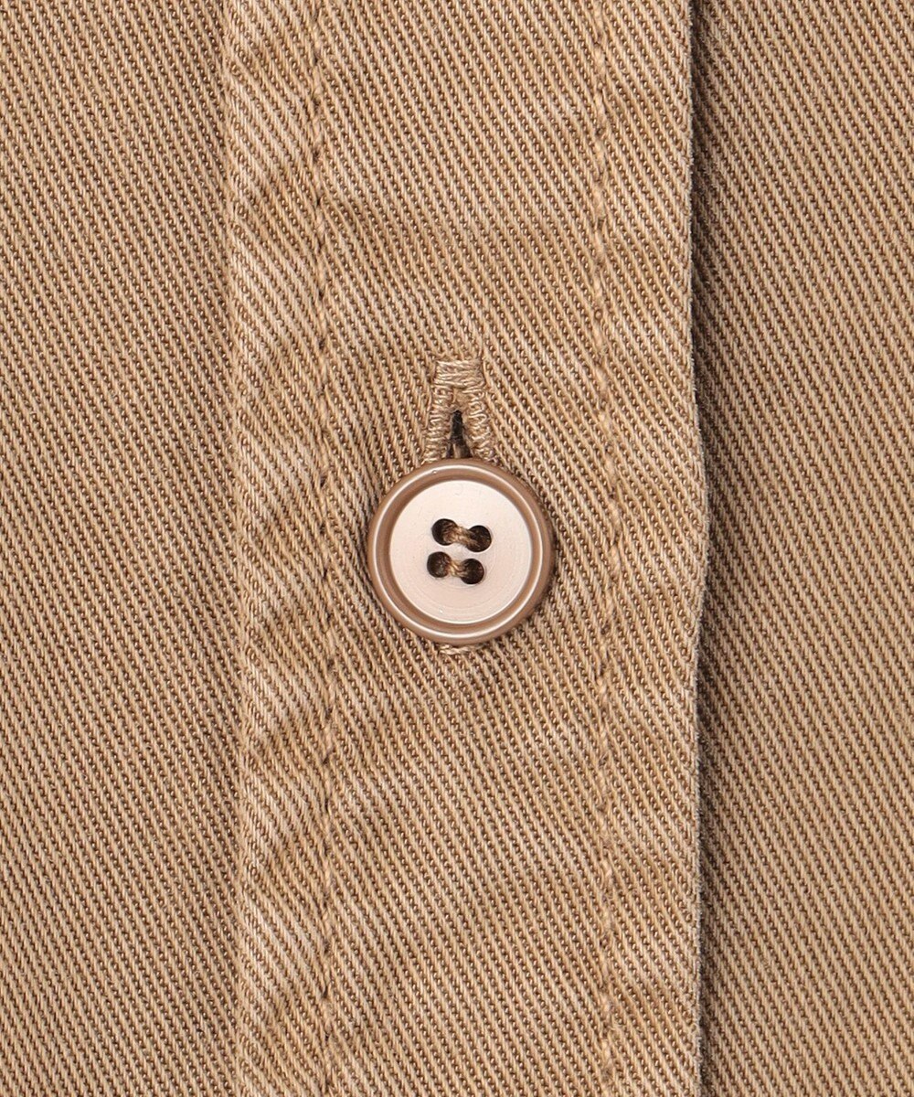 23区 L 【SLOW/一部店舗限定】ガーメントツイル 2WAY シャツ 