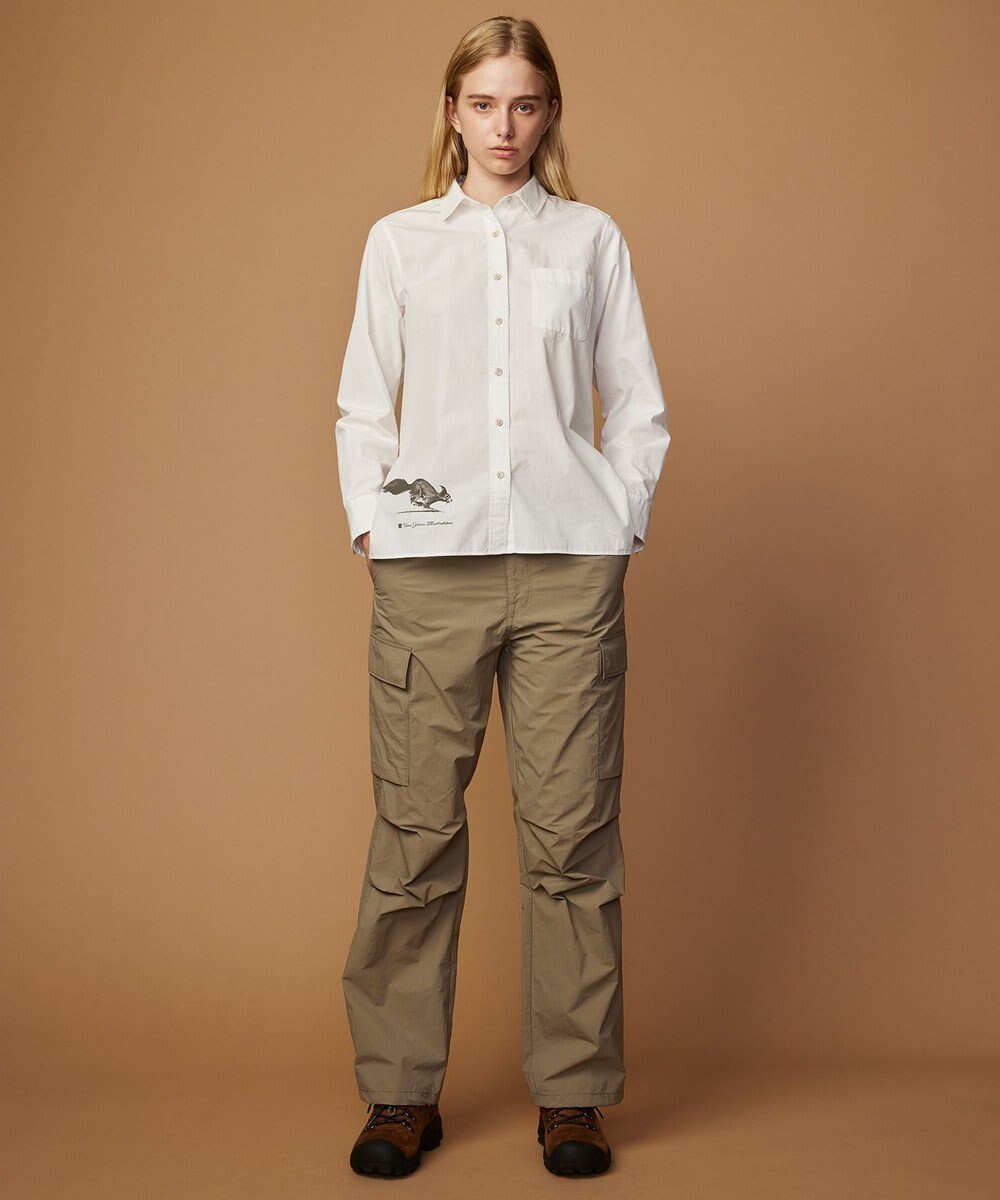 JOSEPH ABBOUD MOUNTAIN 【テーム ヤルヴィモチーフ・サスティナブル・オーガニック】オーガニックブロードシャツ 