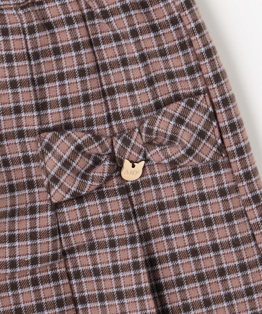ANY KIDS チェック柄 ショートパンツ 