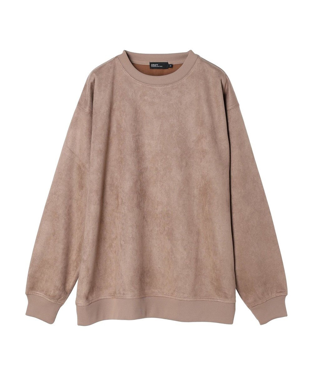 CRAFT STANDARD BOUTIQUE フェイクスエードスウェット 