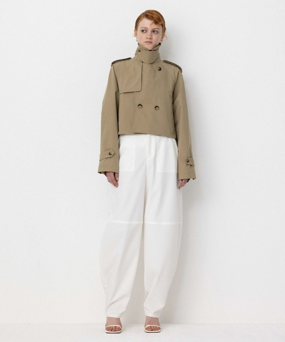 NAVE 【Nave・撥水加工】ショートトレンチ ジャケット 