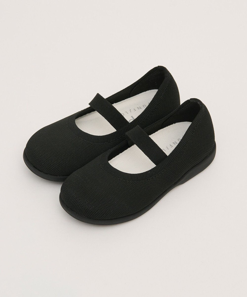 steppi “撥水＆洗えるニットシューズ” KIDS ストラップ シューズ 