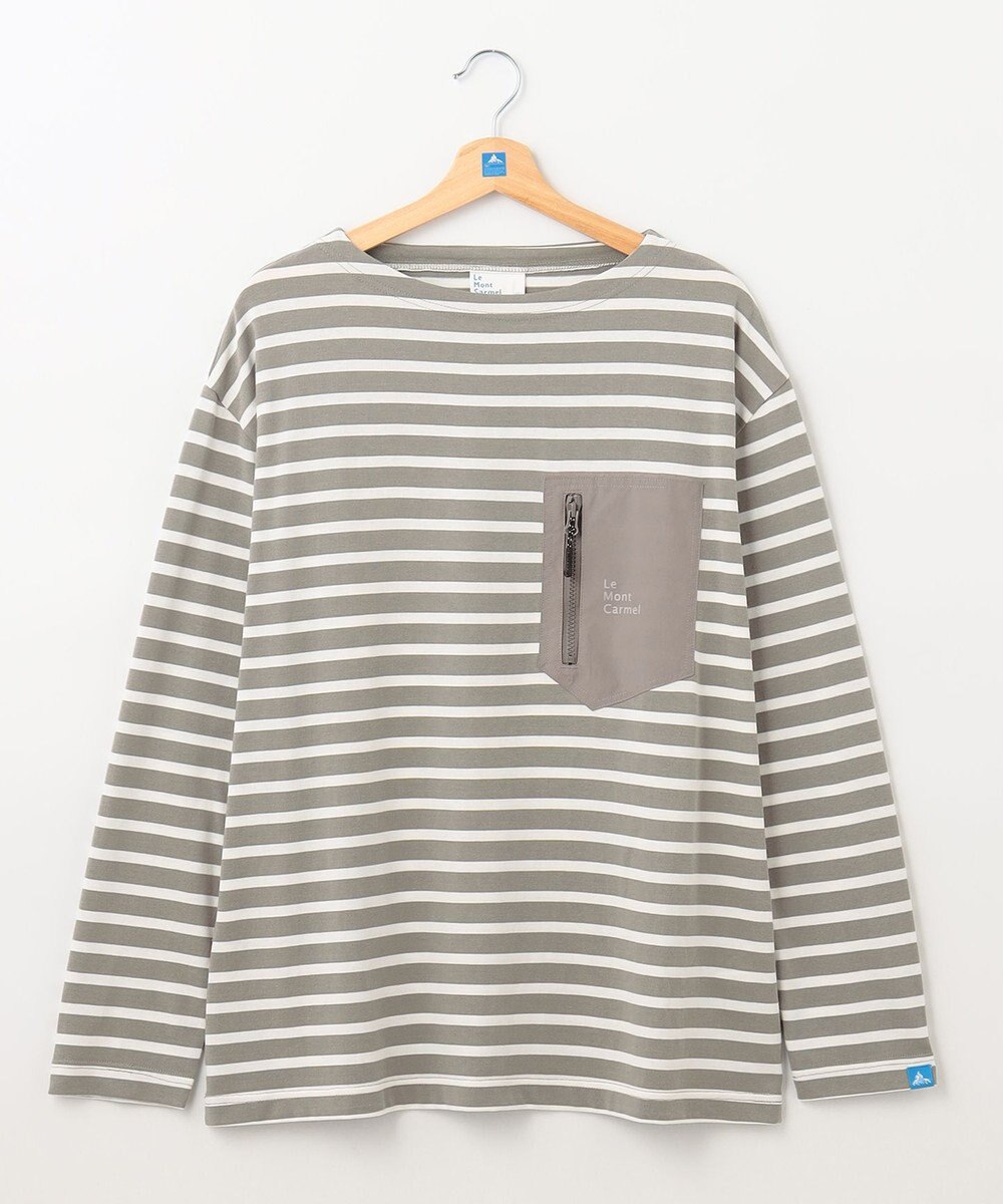 SHARE PARK LADIES 【UNISEX】ボートネックボーダーＴシャツ（S・Mサイズ） 