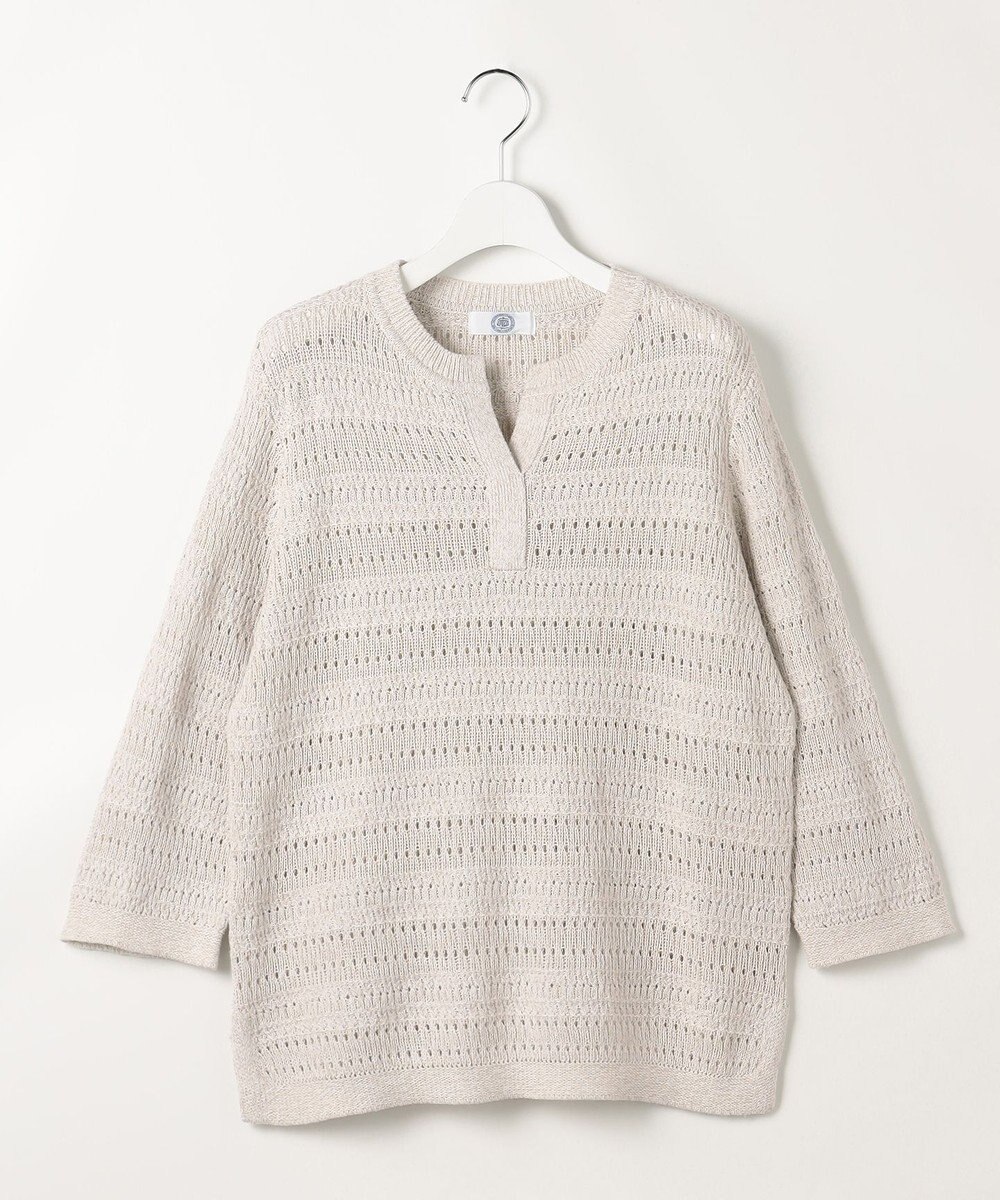 J.PRESS LADIES S CROCHET LIKE PATTERN スッキパー ニット 