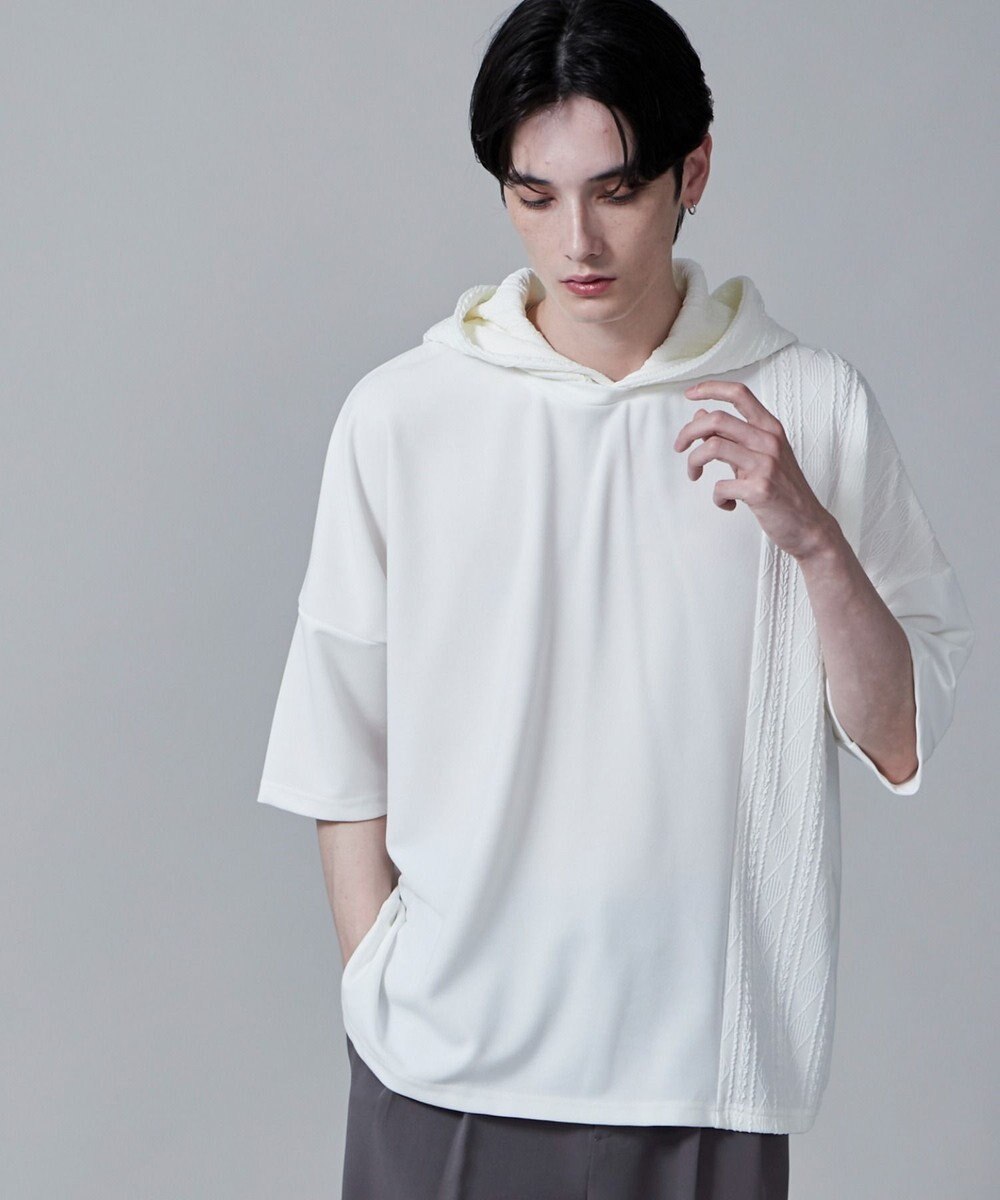 WEGO ジオメトリックブロックフードT(S) 