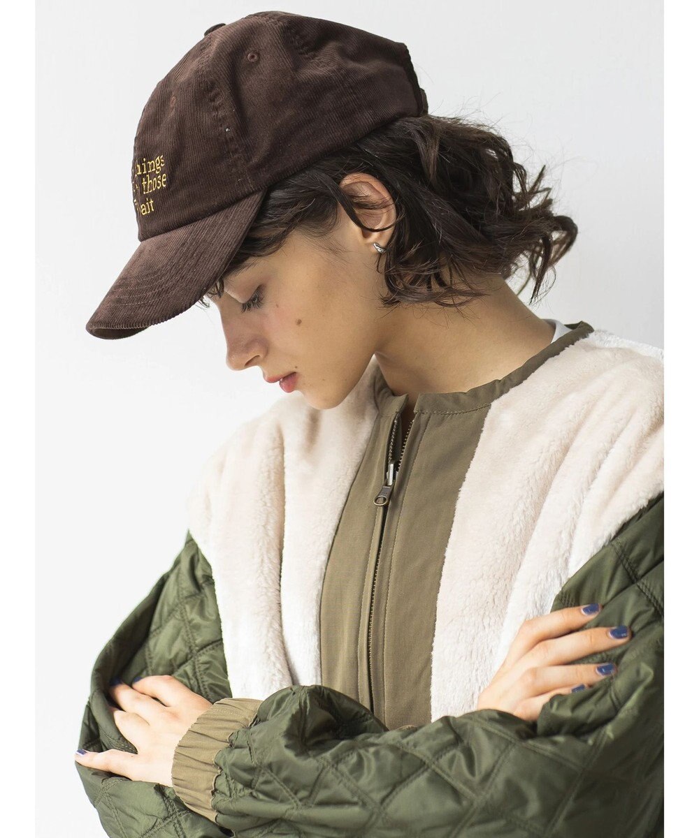 AMERICAN HOLIC コーデュロイロゴＣＡＰ 