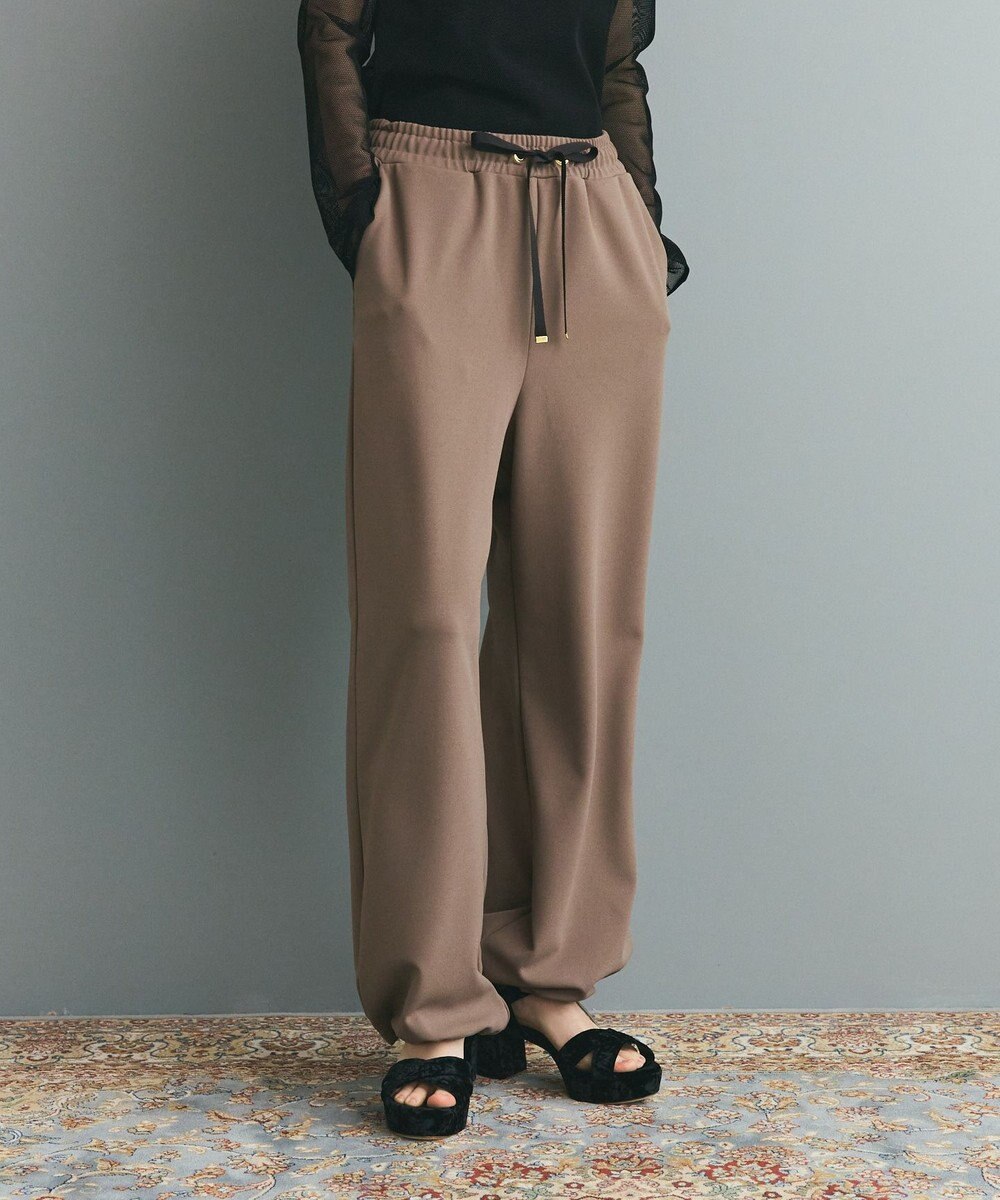 GRACE CONTINENTAL ジャージジョガーパンツ 