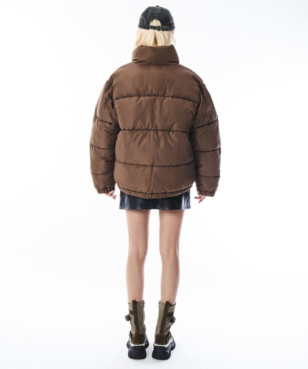 WEGO 【ユニセックス着用ITEM/MLサイズ展開】パファーグラフィックブルゾン 