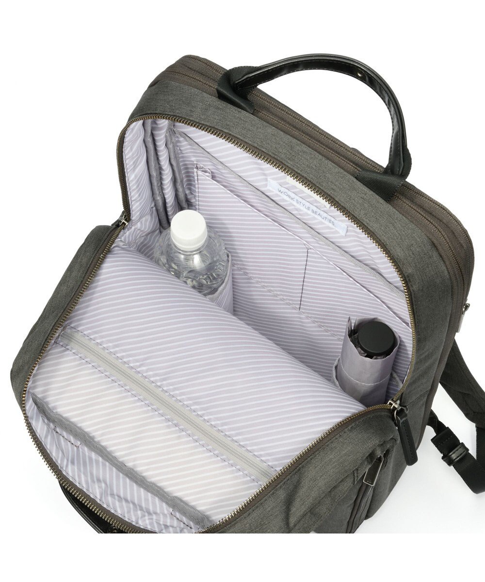 ACE BAGS & LUGGAGE ace. フィッテムヘザー ビジネスリュック A4サイズ 14インチPC収納 エキスパンド 20114 エース 