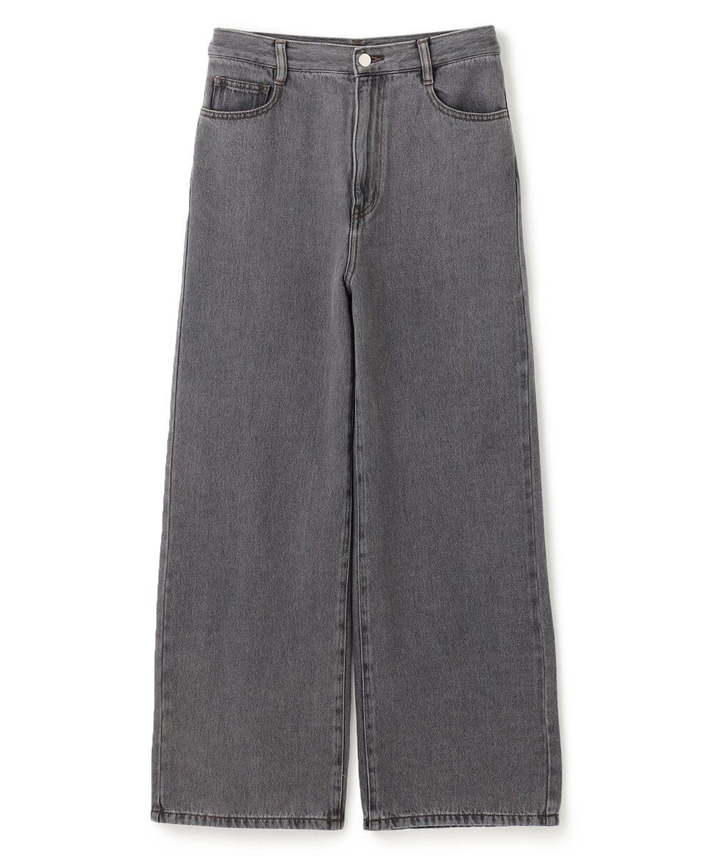 BEIGE， 【洗える】NAVIGLIO / フルレングスデニムバギーパンツ 