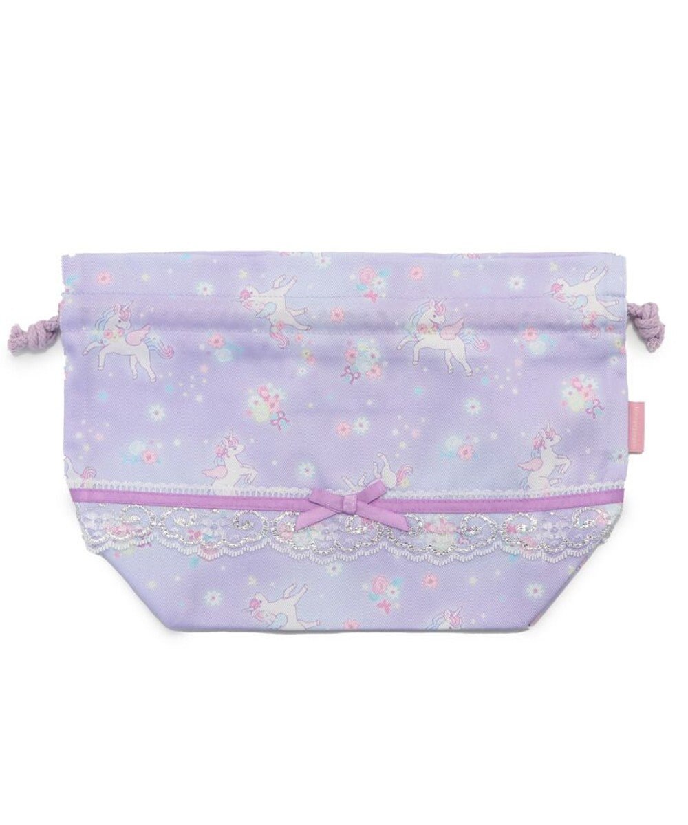 Mother garden マザーガーデン ユニコーン ランチ巾着 《フラワー柄》 