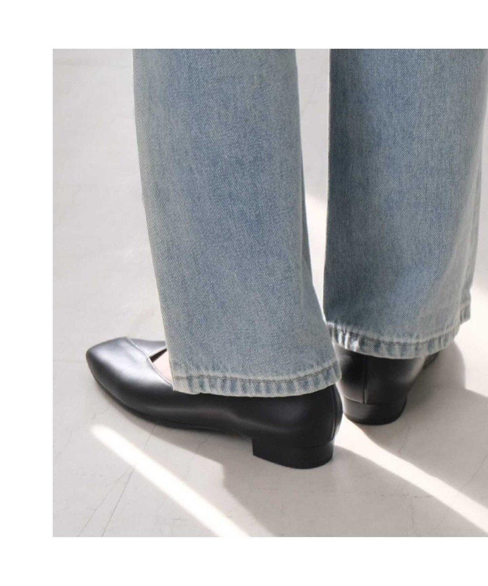 Pointer 日本製 本革Vカットパンプス 