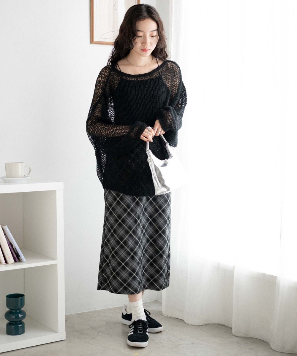 WEGO モヘアライクニットプルオーバー 