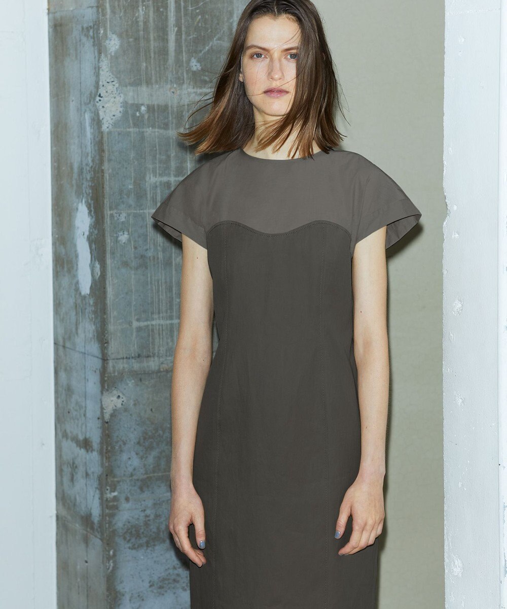 uncrave 【手洗い可】ライト チノ ワンピース（uncrave WHITE） 