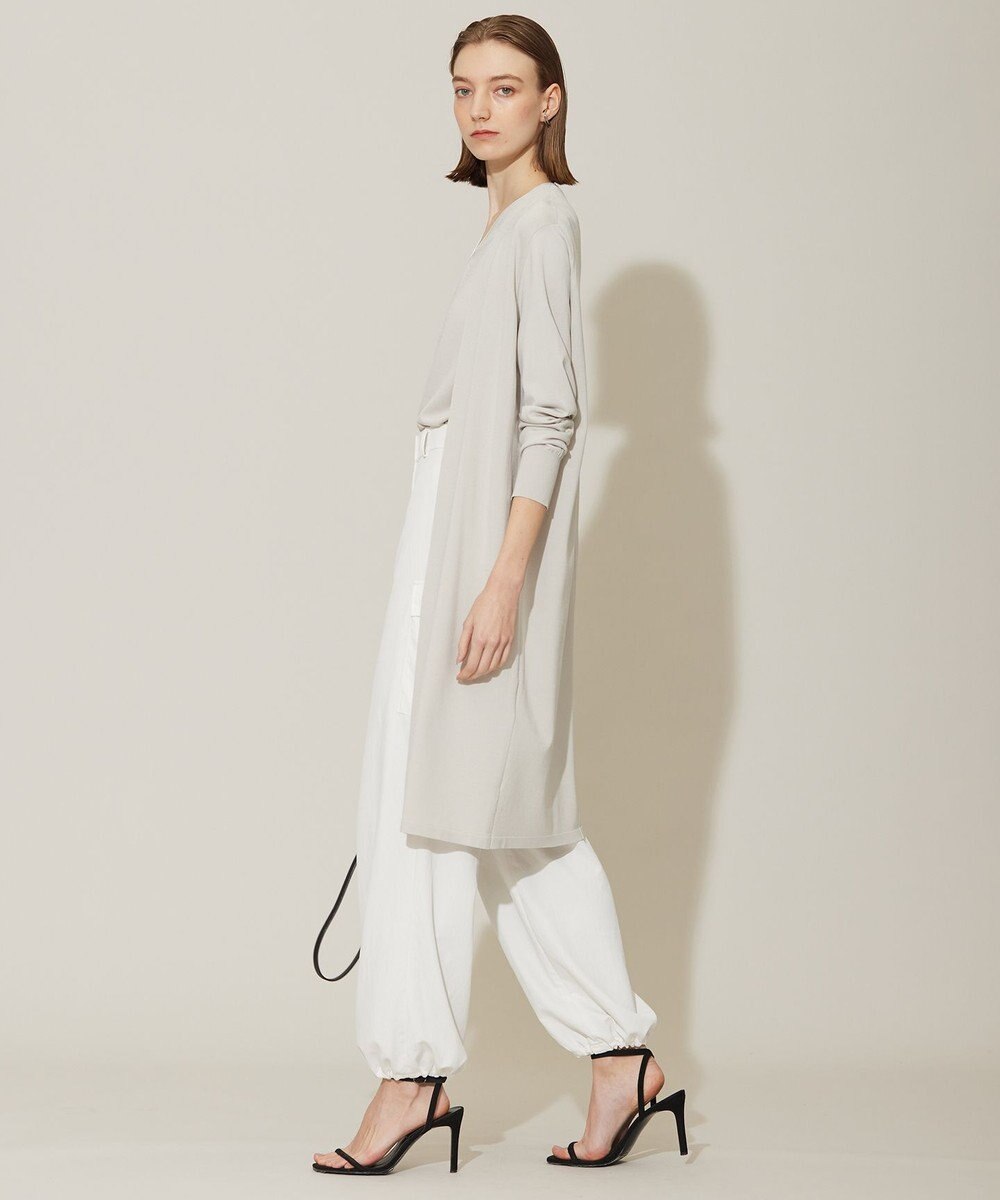 ICB L 【WEB限定カラーあり・接触冷感・UVケア・洗える】 シンセティックハイゲージ ロングカーディガン 